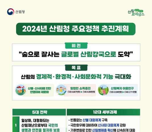산불위험 높은 경북·강원지역 AI가 24시간 감시하다