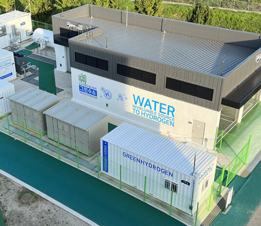 국내 최초 수력발전 생산 ‘그린수소’ 공급…하루 수소차 40대 충전